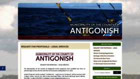 What Antigonishcounty.ns.ca website looked like in 2018 (5 years ago)