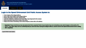 What Avonandsomersetpas.co.uk website looked like in 2018 (6 years ago)