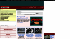 What Autoreviu.lt website looked like in 2018 (5 years ago)