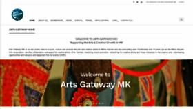 What Artsgatewaymk.org.uk website looked like in 2018 (5 years ago)