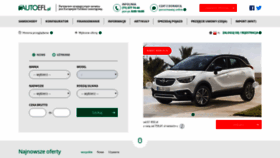 What Autoefl.pl website looked like in 2018 (5 years ago)