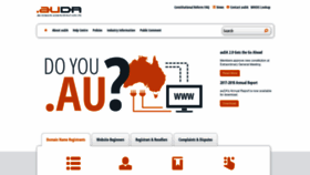 What Auda.org.au website looked like in 2018 (5 years ago)