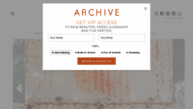 What Archiverentals.com website looked like in 2019 (5 years ago)