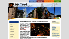 What Adorf-vogtland.de website looked like in 2019 (5 years ago)
