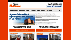 What Agencedriemo.be website looked like in 2019 (5 years ago)