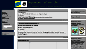 What Aquaterralev.de website looked like in 2019 (5 years ago)