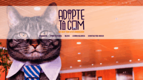 What Adopte-ta-com.com website looked like in 2019 (5 years ago)