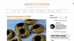 What Antoskitchen.com website looked like in 2019 (5 years ago)