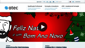 What Atec.pt website looked like in 2019 (7 years ago)