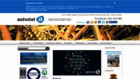 What Ashotel.es website looked like in 2019 (5 years ago)