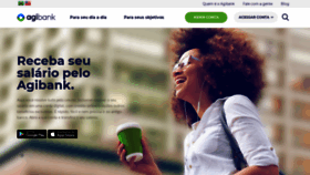 What Agibank.com.br website looked like in 2019 (5 years ago)