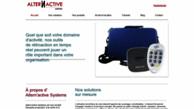 What Alternactive-systems.fr website looked like in 2019 (5 years ago)