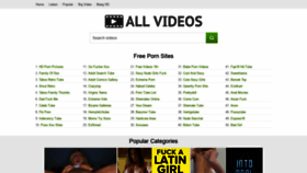 What Allvideos.us website looked like in 2019 (5 years ago)