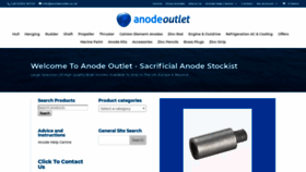 What Anodeoutlet.co.uk website looked like in 2019 (5 years ago)