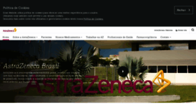 What Astrazeneca.com.br website looked like in 2019 (5 years ago)
