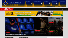 What Agpnoticias.com website looked like in 2019 (5 years ago)
