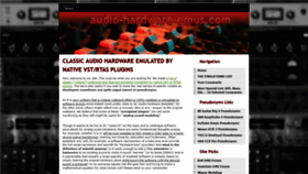 What Audio-hardware-emus.com website looked like in 2019 (5 years ago)