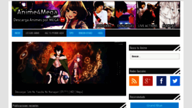 What Anime4mega.net website looked like in 2019 (5 years ago)