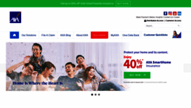 What Axa.com.sg website looked like in 2019 (5 years ago)