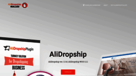 What Alidropshipnulled.com website looked like in 2019 (5 years ago)