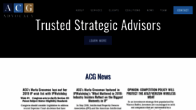 What Acg-consultants.com website looked like in 2019 (5 years ago)