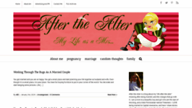 What Afterthealter.com website looked like in 2019 (5 years ago)