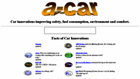 What A-car.com website looked like in 2019 (5 years ago)