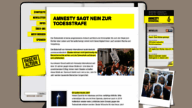 What Amnesty-todesstrafe.de website looked like in 2019 (5 years ago)