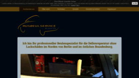 What Ausbeulservice-koch.de website looked like in 2019 (5 years ago)