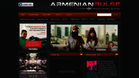 What Armenianpulse.com website looked like in 2019 (5 years ago)