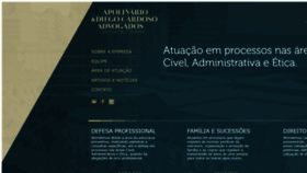 What Apolinarioediegoadv.com.br website looked like in 2019 (5 years ago)
