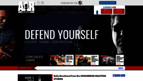What Armedamericanradio.org website looked like in 2019 (5 years ago)
