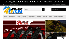 What Arellanobikes.com website looked like in 2019 (5 years ago)