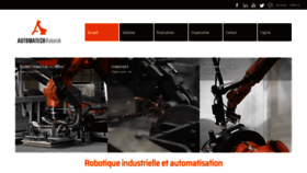What Automatechrobotik.com website looked like in 2019 (5 years ago)