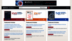 What Arvojournals.org website looked like in 2019 (5 years ago)