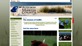 What Audubonmartincounty.org website looked like in 2019 (5 years ago)