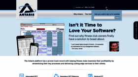 What Antaris.ca website looked like in 2019 (5 years ago)