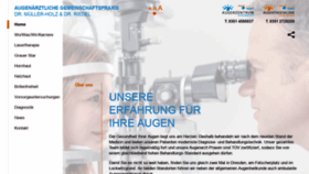 What Auge-dresden.de website looked like in 2019 (5 years ago)