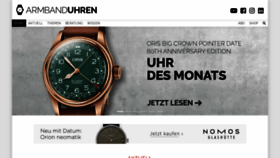 What Armbanduhren-online.de website looked like in 2019 (5 years ago)