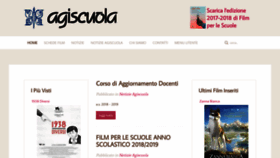 What Agiscuola.it website looked like in 2019 (5 years ago)