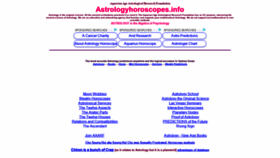 What Astrologyhoroscopes.info website looked like in 2019 (5 years ago)