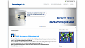 What Advantage-lab.com website looked like in 2019 (5 years ago)