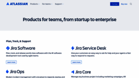 What Atlassian.net website looked like in 2019 (5 years ago)