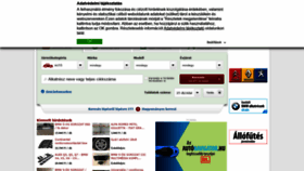 What Autoalkatresz.hu website looked like in 2019 (5 years ago)