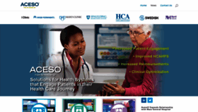 What Aceso.com website looked like in 2019 (5 years ago)