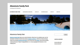 What Altomincio-family-park.nl website looked like in 2019 (5 years ago)
