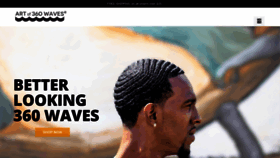 What Artof360waves.com website looked like in 2019 (5 years ago)