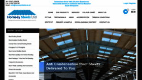 What Anticondensationroofsheets.co.uk website looked like in 2019 (5 years ago)