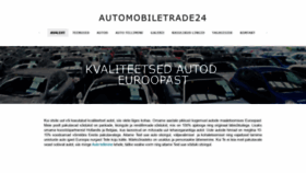 What Automobiletrade24.com website looked like in 2019 (5 years ago)