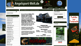 What Angelsport-welt.de website looked like in 2019 (5 years ago)